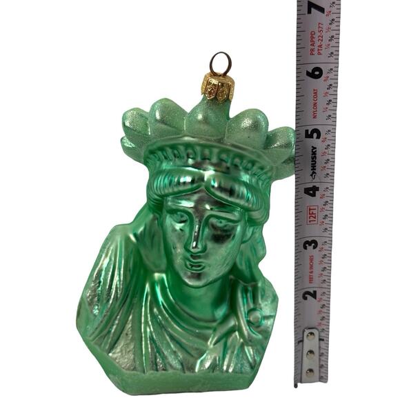 1999 Christopher Radko Lady Liberty Ornament 99-170-0 Patriotic USA 6" Christmas - Picture 8 of 9